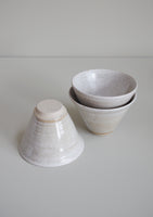 Stoneware Bowl Concrete Luster