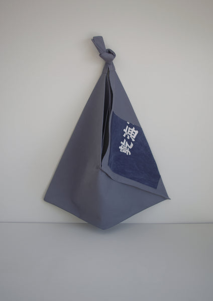 Origami Fold Bag Grey